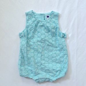 Janie and Jack girls eyelet bubble